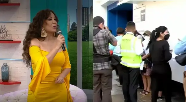 Janet Barboza dio a conocer su indignación.