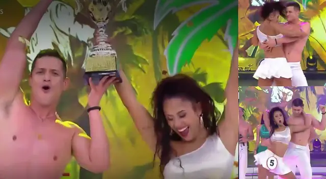 Gino Pesaressi gana concurso de baile como 'rey de la lambada' de En boca de todos