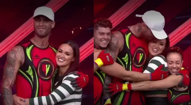 Angie Arizaga reaparece en Esto es guerra EN VIVO y responde si regresó a competir