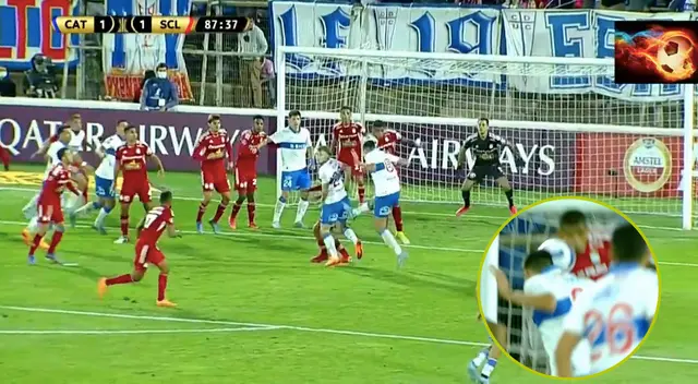 ¡Injusticia total! El juez uruguayo cobró penal, pero no hubo impacto en la mano.