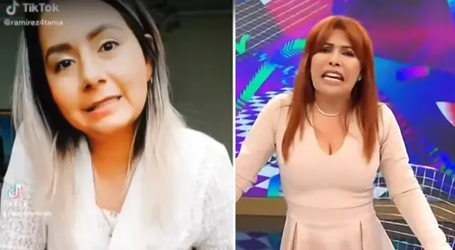 Magaly Medina arremete contra congresista Tania Ramírez tras grabar tiktoks en el propio Congreso.