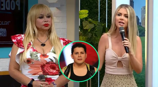 Susy Díaz se indignó con Brunella Horna y se lo hizo saber.