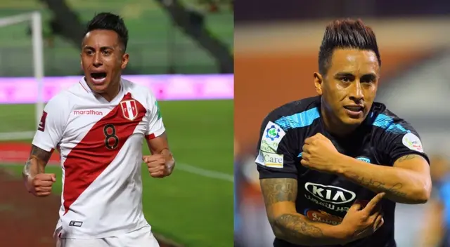 Christian Cueva jugó en dos grandes de Brasil como es Sao Paulo y Santos.