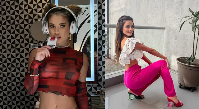 Flavia Laos y Luciana Fuster todavía se siguen en Instagram.