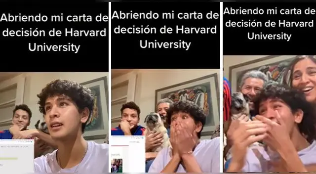 La reacción del joven se volvió viral en las redes sociales. La reacción del joven se volvió viral en las redes sociales.