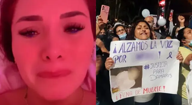 Génesis Tapia lloró por lo afectada que estaba por caso de menor en Chiclayo. Génesis Tapia lloró por lo afectada que estaba por caso de menor en Chiclayo.