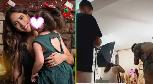 Melissa Paredes no pierde tiempo y ya realiza sesión por el Día de la madre.