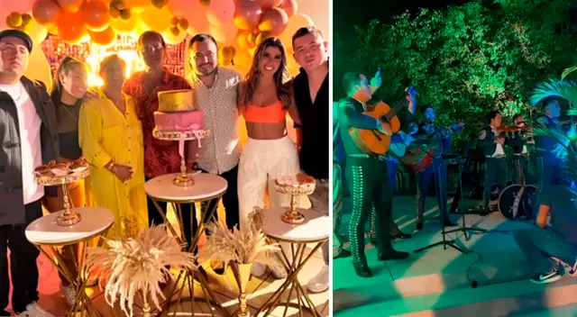 Yahaira Plasencia tiró la casa por la ventana por el cumple de su mamá. Yahaira Plasencia tiró la casa por la ventana por el cumple de su mamá.