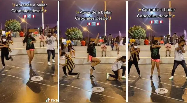 El baile de los jóvenes danzando caporales se ha vuelto viral en las redes sociales. El baile de los jóvenes danzando caporales se ha vuelto viral en las redes sociales.