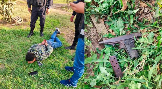 El sujeto admitió ante la PNP ser raquetero.