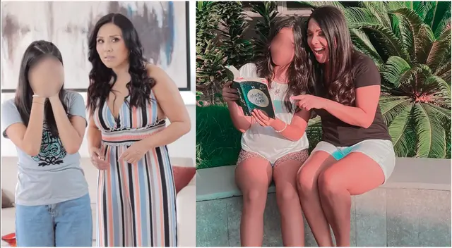 Tula Rodriguez asombrada por el amor a la lectura que tiene su hija.