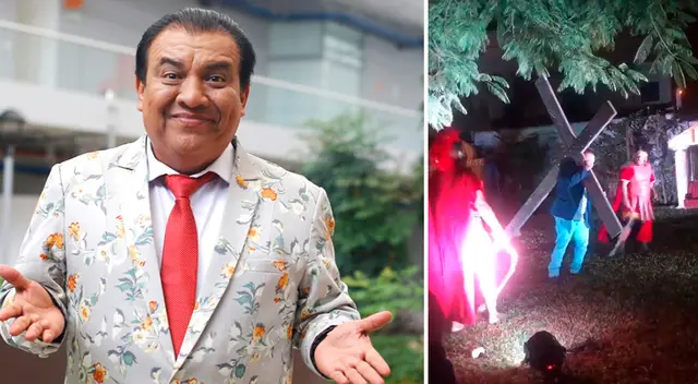 Estuvo de invitado a ver obra La pasión de Cristo