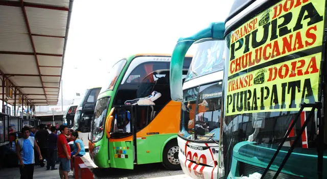 Realizan operativos en terminales terrestres de Piura