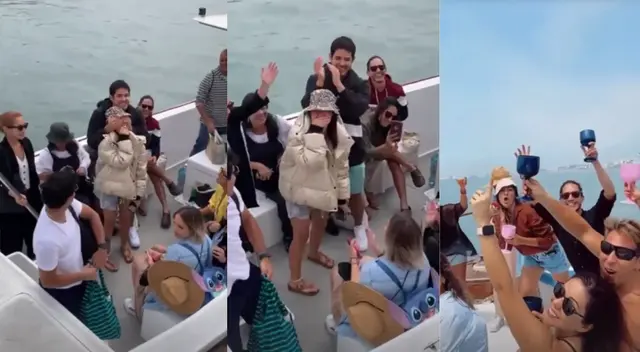 Patricia Barreto celebra pre cumpleaños.