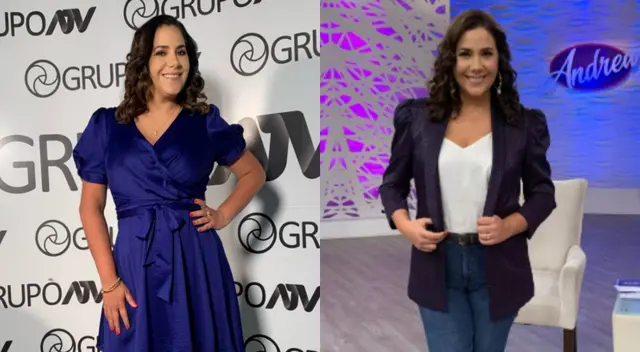 Andrea Llosa feliz de que llega al extranjero con su espacio.