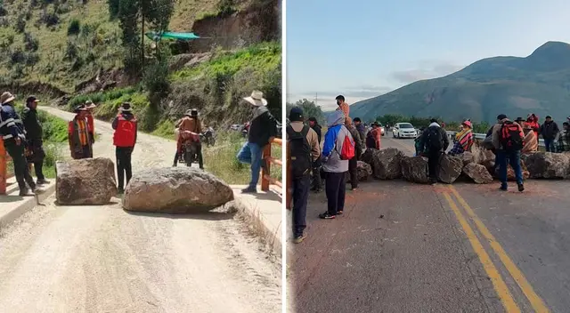 Desde tempranas horas los ciudadanos han bloqueado las vías de acceso