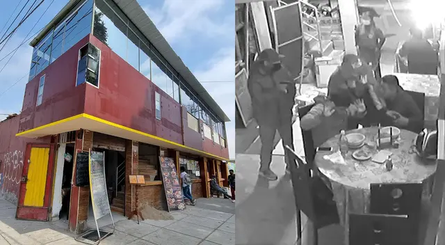 criminales golpean y amenazan a comensales que se resisten al robo criminales golpean y amenazan a comensales que se resisten al robo