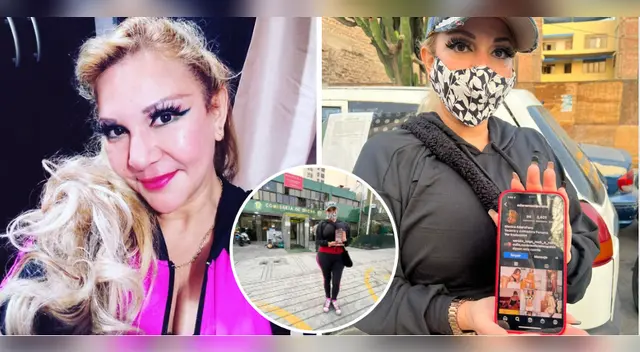 Mónica Adaro hace denuncia en comisaría de Breña.