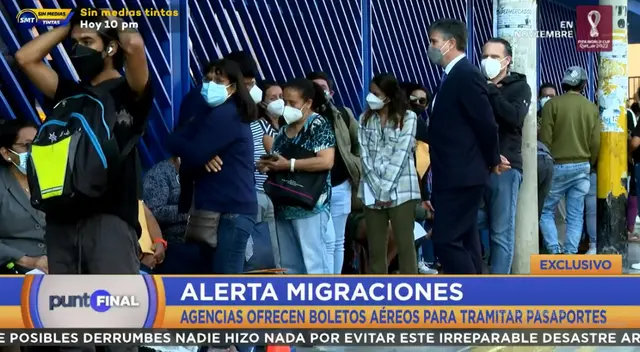 Alerta Migraciones: agencias ofrecen boletos aéreos para tramitar pasaportes [VIDEO]