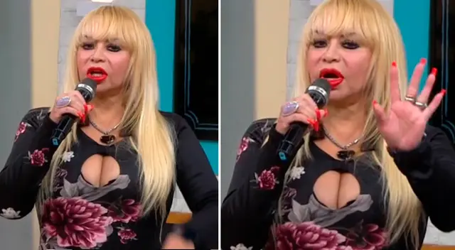 Susy Díaz cuenta que le gusta comprar ropa en Gamarra.