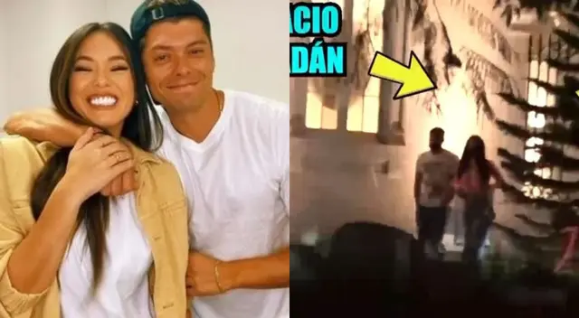 Jazmín Pinedo e Ignacio Baladán más juntos que nunca.