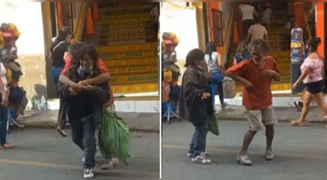 El video es viral en las redes sociales.