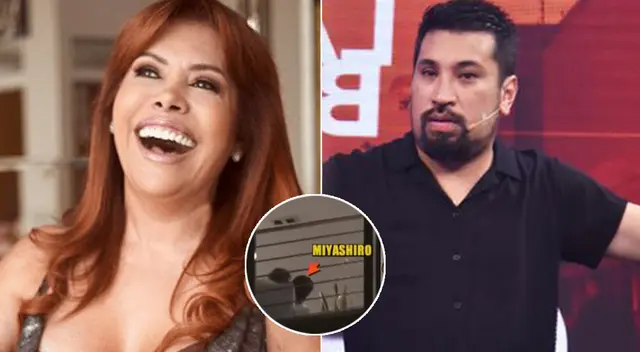 Magaly Medina obtuvo 15.7 puntos en rating por ampay de Aldo Miyashiro y Óscar del Portal.