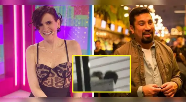 Gigi Mitre tras ampay de Aldo Miyashiro con Fiorella Retiz.