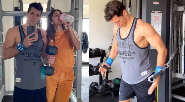 Luciana Fuster le dice piropos al Pato Parodi.