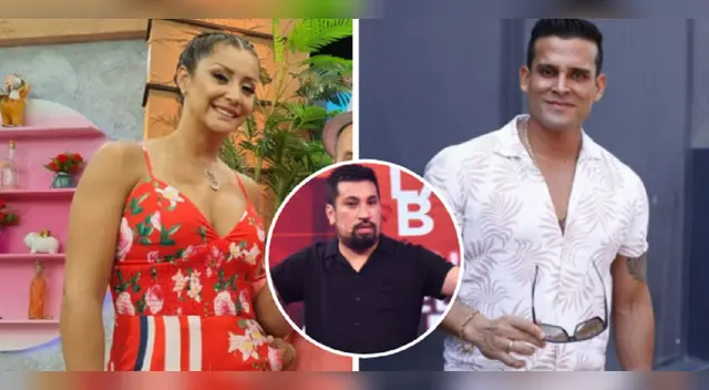 Karla Tarazona no habla de Christian Domínguez.