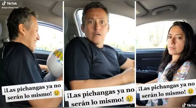 La hilarante escena se volvió viral en TikTok. La hilarante escena se volvió viral en TikTok.