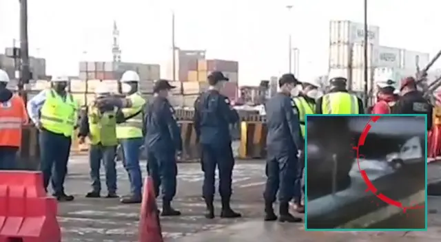 Hombre se despista con su camión en el Primer Puerto y muere al caer al mar. Hombre se despista con su camión en el Primer Puerto y muere al caer al mar.