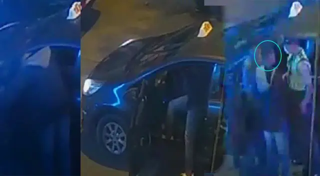 Cámaras de la Municipalidad de Surco captan agresión entre taxista y pasajero. Cámaras de la Municipalidad de Surco captan agresión entre taxista y pasajero.