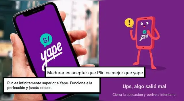 Yape se volvió viral en Twitter tras reportar caída de la aplicación.
