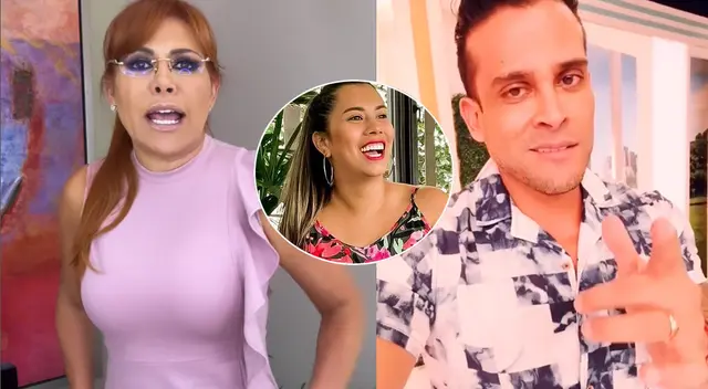 Magaly Medina 'cuadra' a Christian Dominguez por Fiorella Mendez.