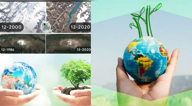 Así fue la emotiva reflexión de Google en el Día de la Tierra. Así fue la emotiva reflexión de Google en el Día de la Tierra.