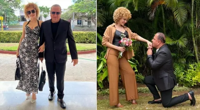 Mauricio Diez Canseco enamorado de joven esposa