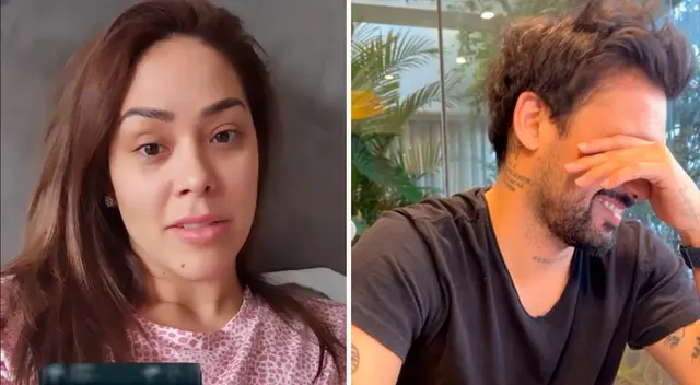 Karen Schwarz ignora romántico mensaje de Ezio Oliva. Karen Schwarz ignora romántico mensaje de Ezio Oliva.