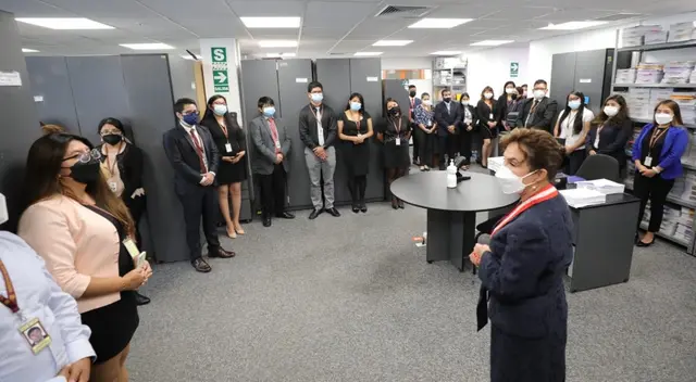 Presidenta del Poder Judicial Elvia Barrios pidió a los jueces seguir el ejemplo del extinto vocal supremo Ernesto Giusti Presidenta del Poder Judicial Elvia Barrios pidió a los jueces seguir el ejemplo del extinto vocal supremo Ernesto Giusti