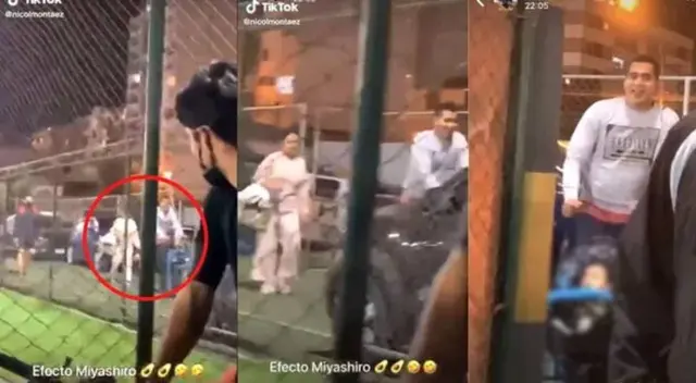 El video ha generado cientos de comentarios y reproducciones por la singular escena del señor. El video ha generado cientos de comentarios y reproducciones por la singular escena del señor.