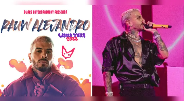 Rauw Alejandro llega pronto a Lima.