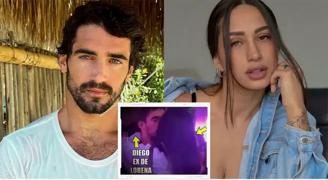 Valery Revello y Diego Rodríguez son captados en situaciones muy cariñosas.