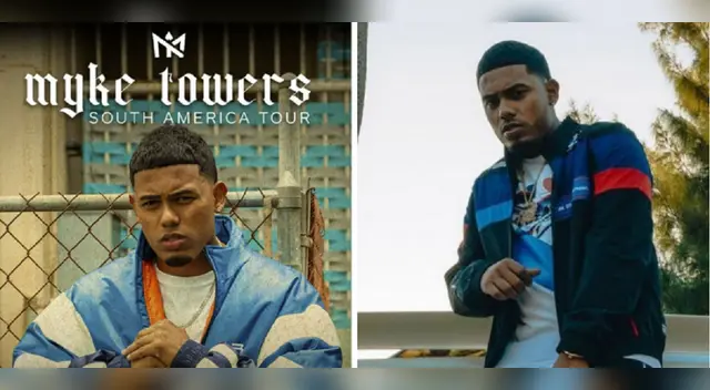 Myke Towers llega a Perú con concierto.