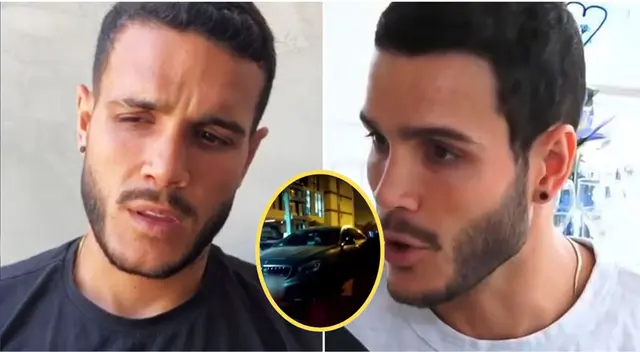 Mario Irivarren fue sorprendido al ver que se llevaban su carro en una grúa.