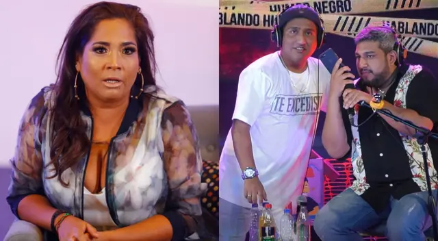 Katia Palma se fue con todo al cuestionar a Hablando Huevadas.