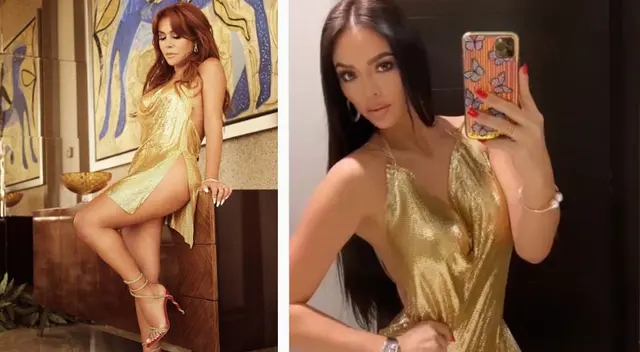 Magaly Medina impacta a fans tras usar vestido similar al de Sheyla Rojas
