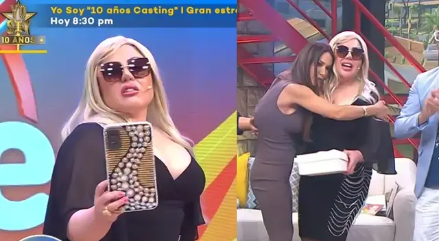 Giovanna Castro, imitadora de Sheyla Rojas, es la nueva conductora de Arriba mi gente