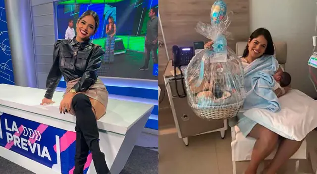 Milena Merino se convirtió en mamá este lunes 25 de abril. Milena Merino se convirtió en mamá este lunes 25 de abril.