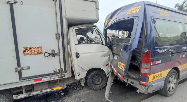 Accidente en Ventanilla deja más de 8 heridos.