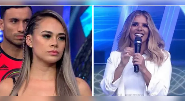 Jossmery Toledo en aprietos por Johanna San Miguel. Jossmery Toledo en aprietos por Johanna San Miguel.